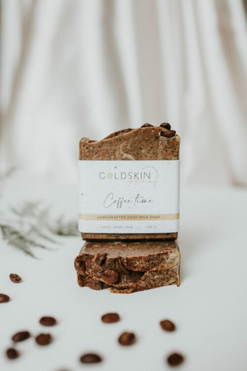 Koop Handgemaakte Coffee Time Scrub Zeep Online in Nederland